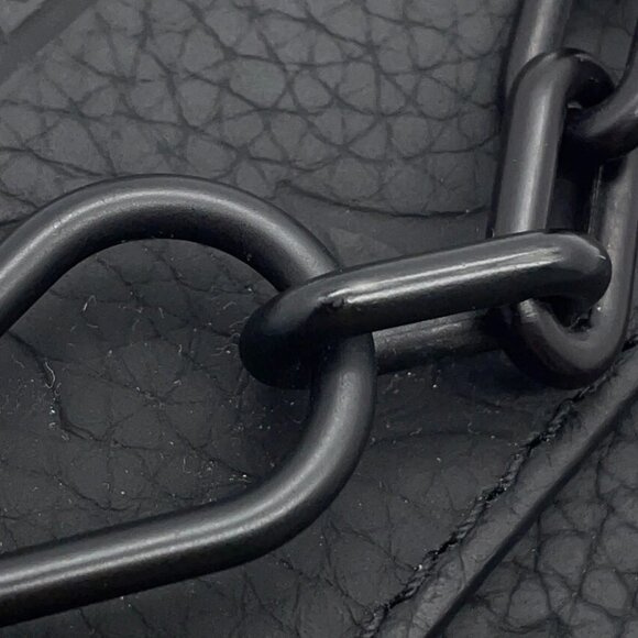 LOUIS VUITTON Steamer Wearable Wallet Monogram・Taurillon Noir M81746 - Picture 9 of 14